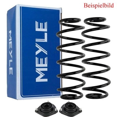 2x Ressort À Spirale MEYLE + Coupelle Amortisseur Avant Pour BMW 5 E60 E61 - Photo 1/4