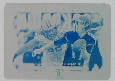 2020 Panini Prizm Lockdown! 2022 Chronicles Printing Plate #21 Demario Davis 1/1