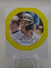 2022 Topps Heritage High Number- 1973 Topps Candy Lids - Carlos Correa HN7