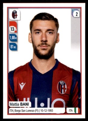 Panini Calciatori (2019-2020) Mattia Bani Bologna No. 37