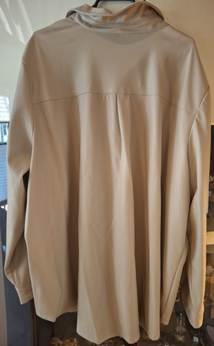Kunstlederjacke beige Gr. 56/58 Ulla Popken gebraucht - Bild 7 von 7