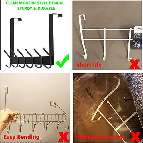 DOKU Over The Door Hook Stainless Steel Heavy Duty Over Door Hanger Holder fo... - Picture 3 of 7