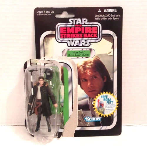 Star Wars VINTAGE COLLECTION VC 03 HAN SOLO ECHO BASE Figure Loose w/ Card