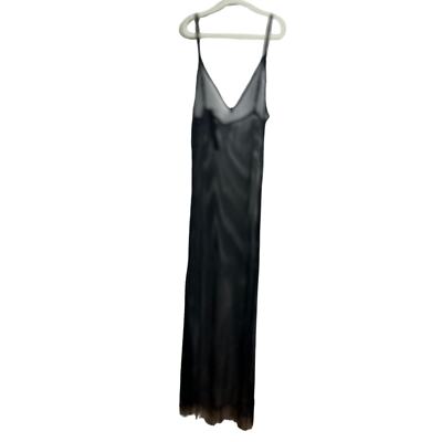 black silk lace mini dress Tayna Black Lace Mesh Mini Dress - US 12