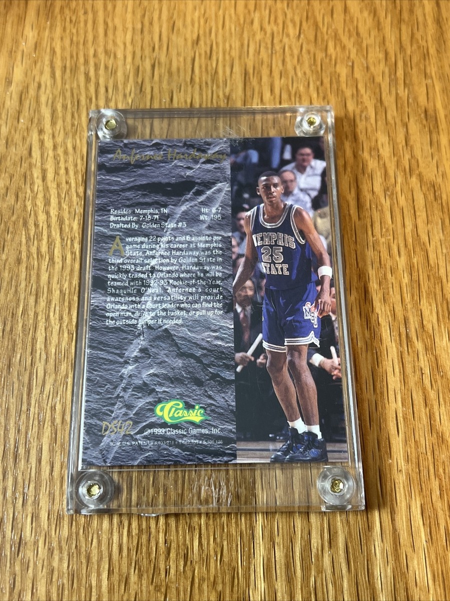 ANFERNEE HARDAWAY 1993 Classic Four Sport #DS42 Draft Stars 1 of