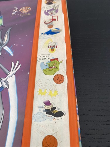 RARO Libro Space Jam 1996 Vintage Michael Jordan Warner Bros Looney Tunes España B - Imagen 5 de 12