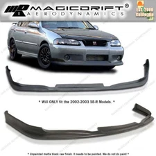 For 02-03 Nissan Sentra SE-R SER JDM Polyurethane Front Lower Bumper Chin Lip