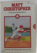 Matt Christopher 1971 Baseball Stories PB Book Box Set Sportswriter First Base  