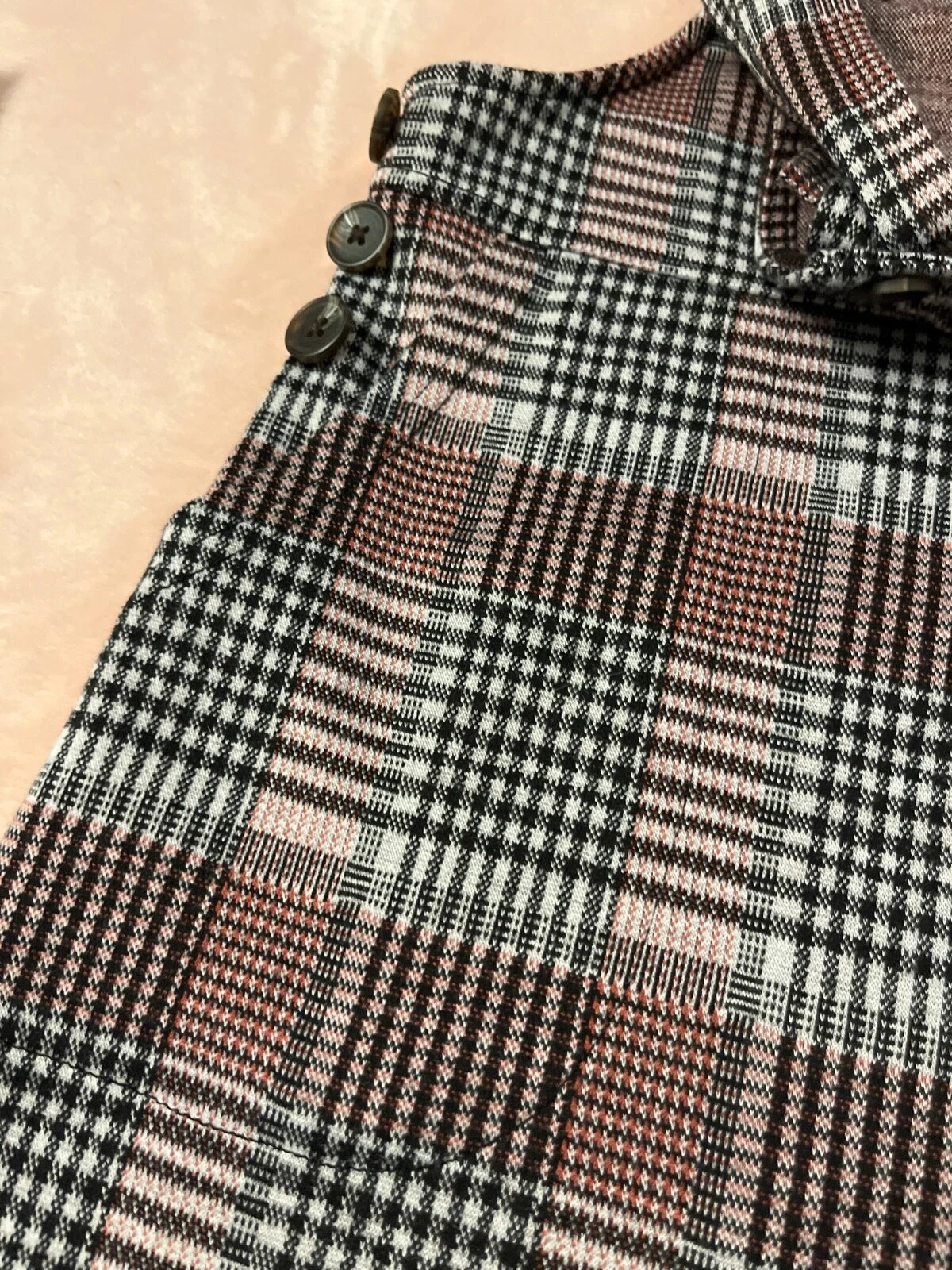 VETEMENTS Maglione SO a quadri taglia S