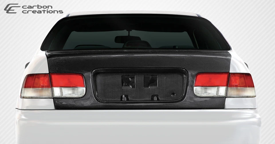 96-00 Honda Civic 2 puertas OEM Fibra de Carbono Creaciones Kit de Carrocería - ¡¡¡Baúl/Portón!!! 106381 Foto 3 de 4