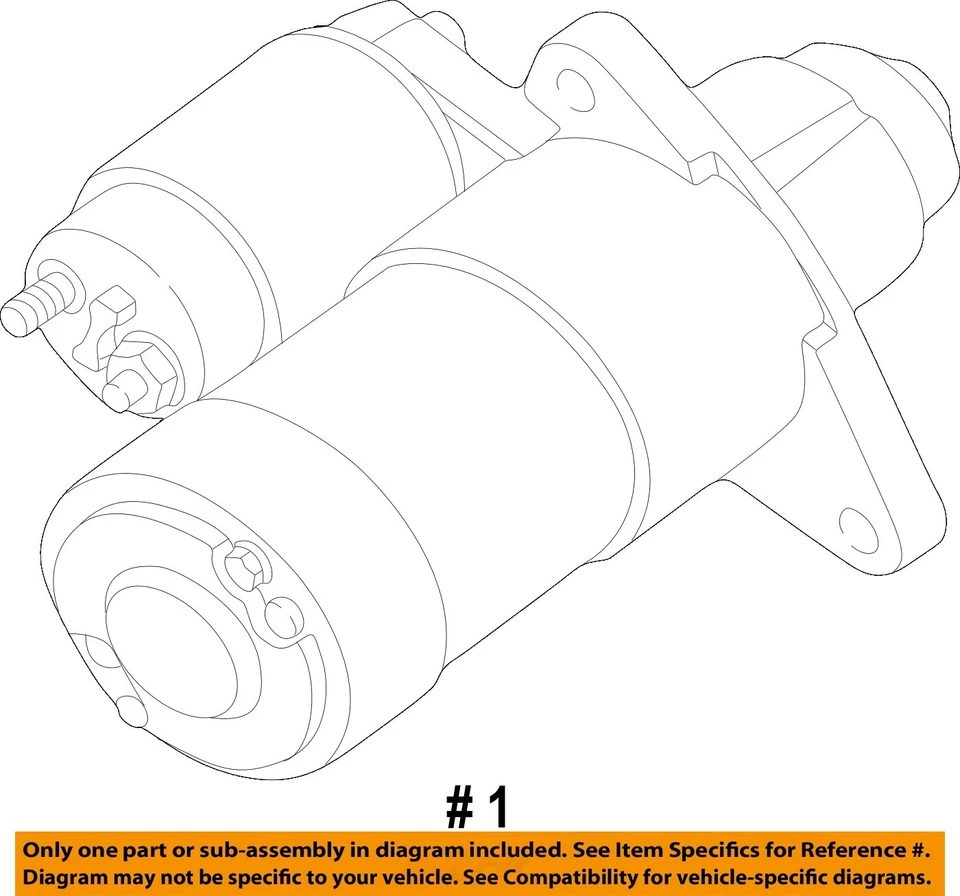 Motor de arranque usado se adapta a: Ford Excursion 2000 8-445 7,3 L diésel grado C Foto 4 de 4
