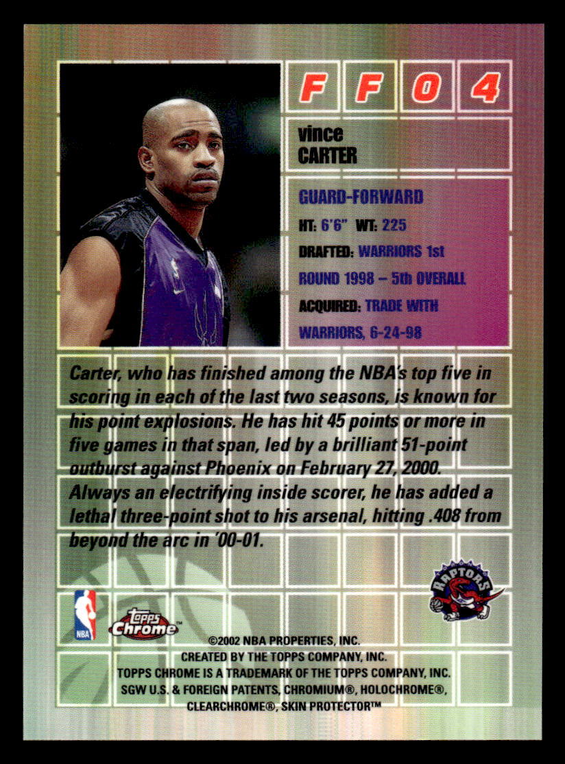 その他 2017-18 Panini Hoops Vince Carter Auto 2017-18 Panini NBA Hoops - Hot Signatures Vince Carter #HS