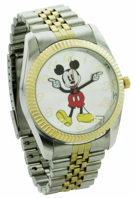 Banda de acero inoxidable Disney Relojes de pulsera