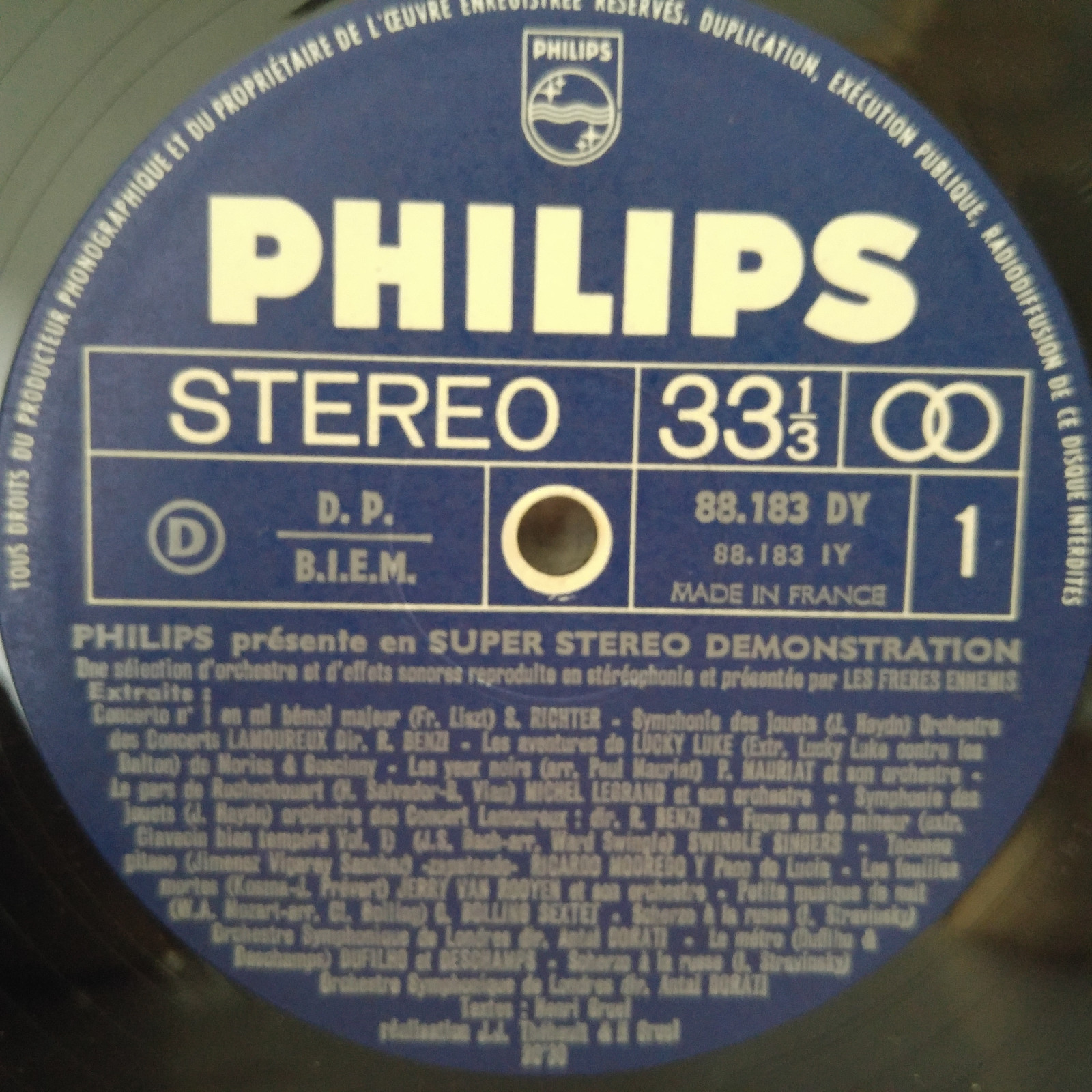 Various ‎– Super Stereo Demonstration Label:Philips ‎– Vinyl, LP ...