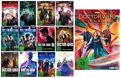 70 DVDs * DOCTOR WHO - KOMPLETTE STAFFEL / SEASON 1 - 13 IM SET # NEU OVP W