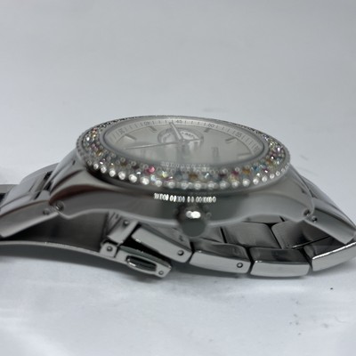FOSSIL Stella ES-3049 Silver Watch Multi Color Swarovski  display picture 3