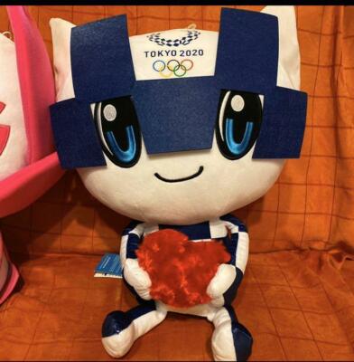 Tokyo 2020 Olympics Mascot Jumbo Plush Doll Stuffed Toy Miraitowa