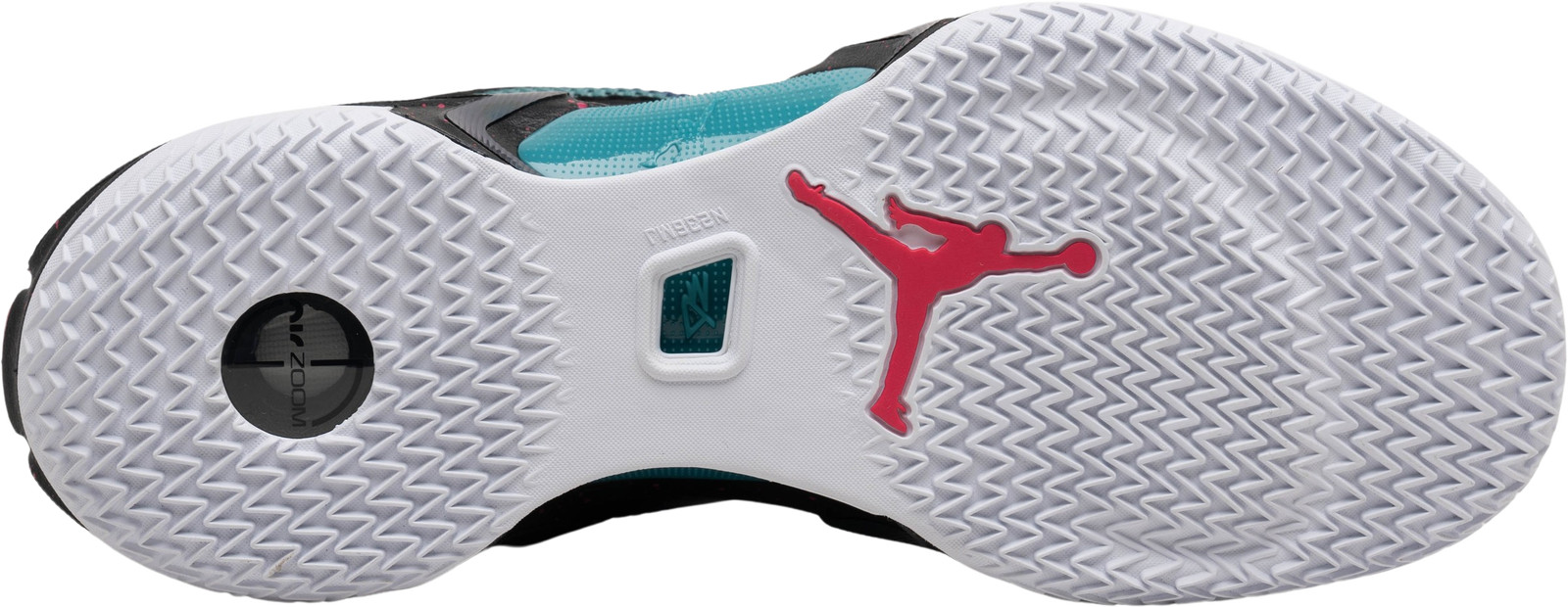【新品未使用】Jordan Air Jordan 36 ブラック/マルチカラー An Artful Multi-Color Print Covers This Air Jordan 36 Low