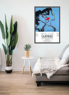 Querelle Blue Andy WARHOL Original Film Poster Print Art 39