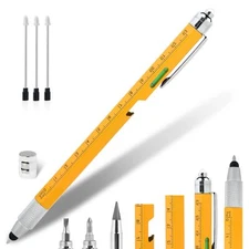 10-in-1 Multitool Pens - Men's Gifts for Fathers Day Office Cool Gadgets Vale...