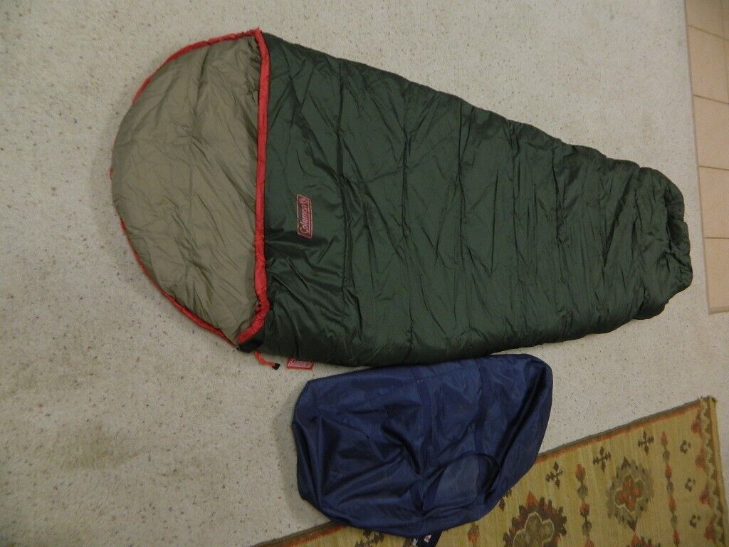 Coleman All Weather Mummy Sleeping Bag w/Carry Case Coleman All Weather Mummy Sleeping Bag w/Carry Case