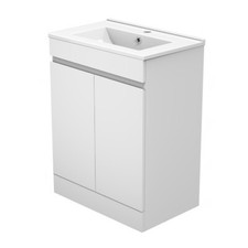 600mm Bathroom Vanity Unit Basin Storage Cabinet Furniture Grey White Modern