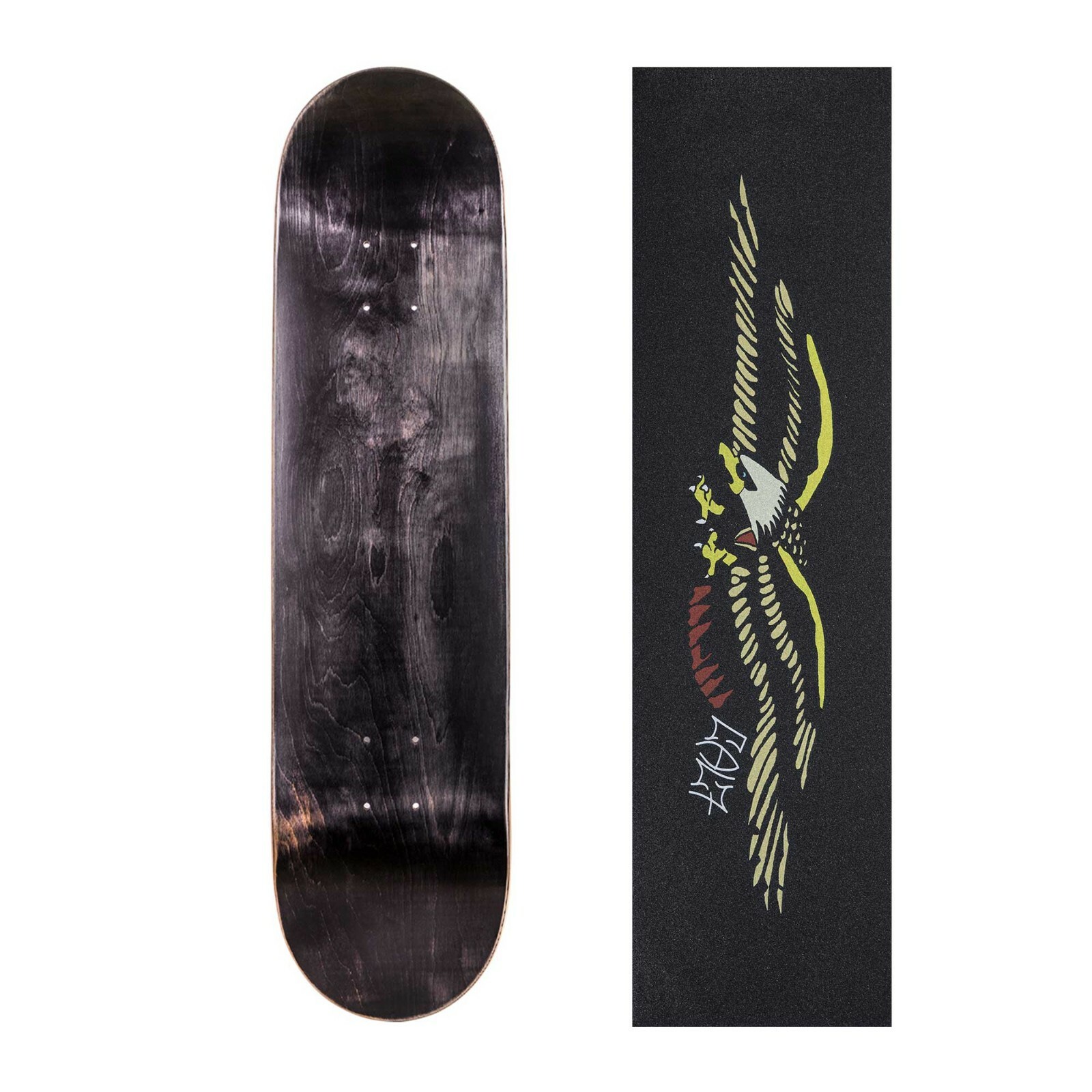 Deck W/ Graphic Grip Tape