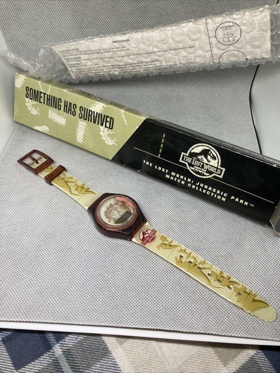 1997 Burger King Watch Vintage Jurassic Park Something Has