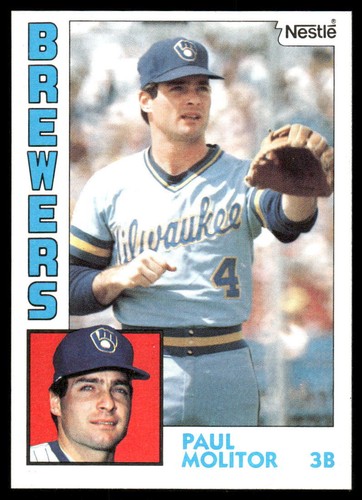 1984 Topps Nestle #60 Paul Molitor - NM+