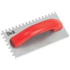(3-pk) Do it 1/4 In. Square-Notched & V-Notched Trowel Model: 311375