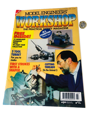 Magazine Model Engineers Workshop Mag March 1994 Vintage ra