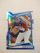 2022 Panini Elite Extra Edition - Aspirations Die-Cut #176 Juarlin Soto /98 (RC)