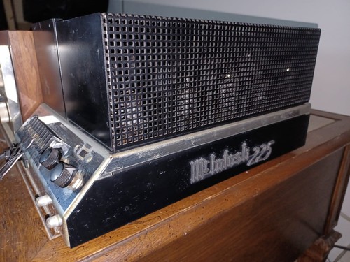 MC INTOSH MC 225 vintage stereo integrated tube power amplifier 