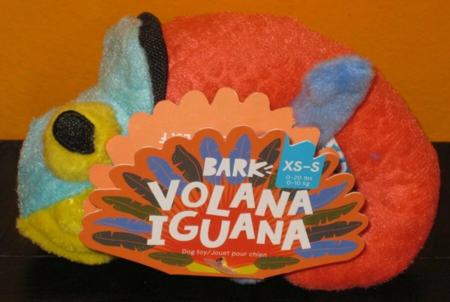 Iguana dog sale toy