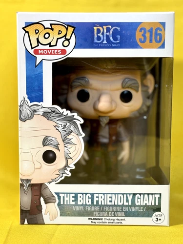 FUNKO POP! Movies BFG The Big Friendly Giant 316 Vinyl Figure W/PROTECTOR! P63