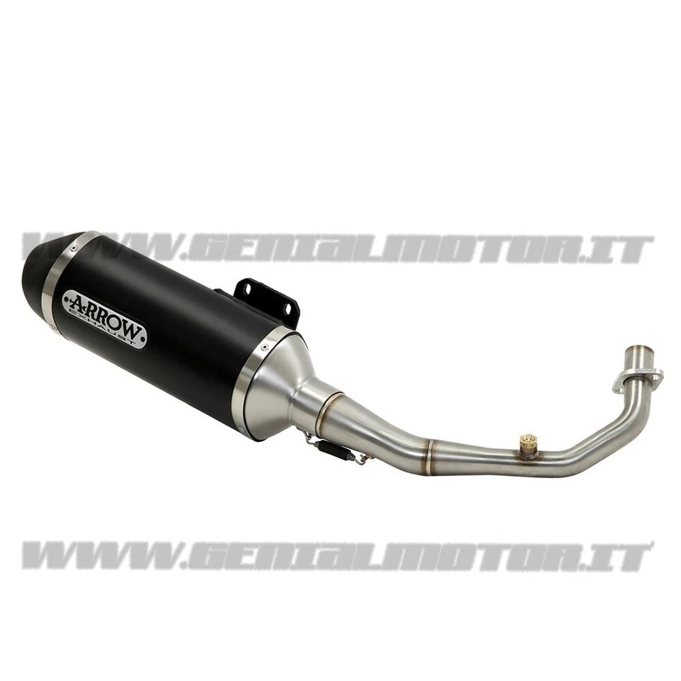 Scarico Completo Kat Arrow Urban Alluminio Nero Sym Cruisym 125 I 2017 > 2020 Foto 3 de 3