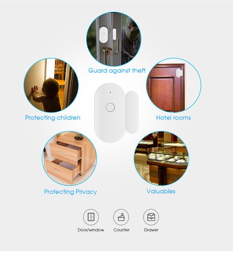 WIFI Tuya APP GSM Security Alarm System Home Anti-theft Burglar Motion Detector - Picture 41 of 48