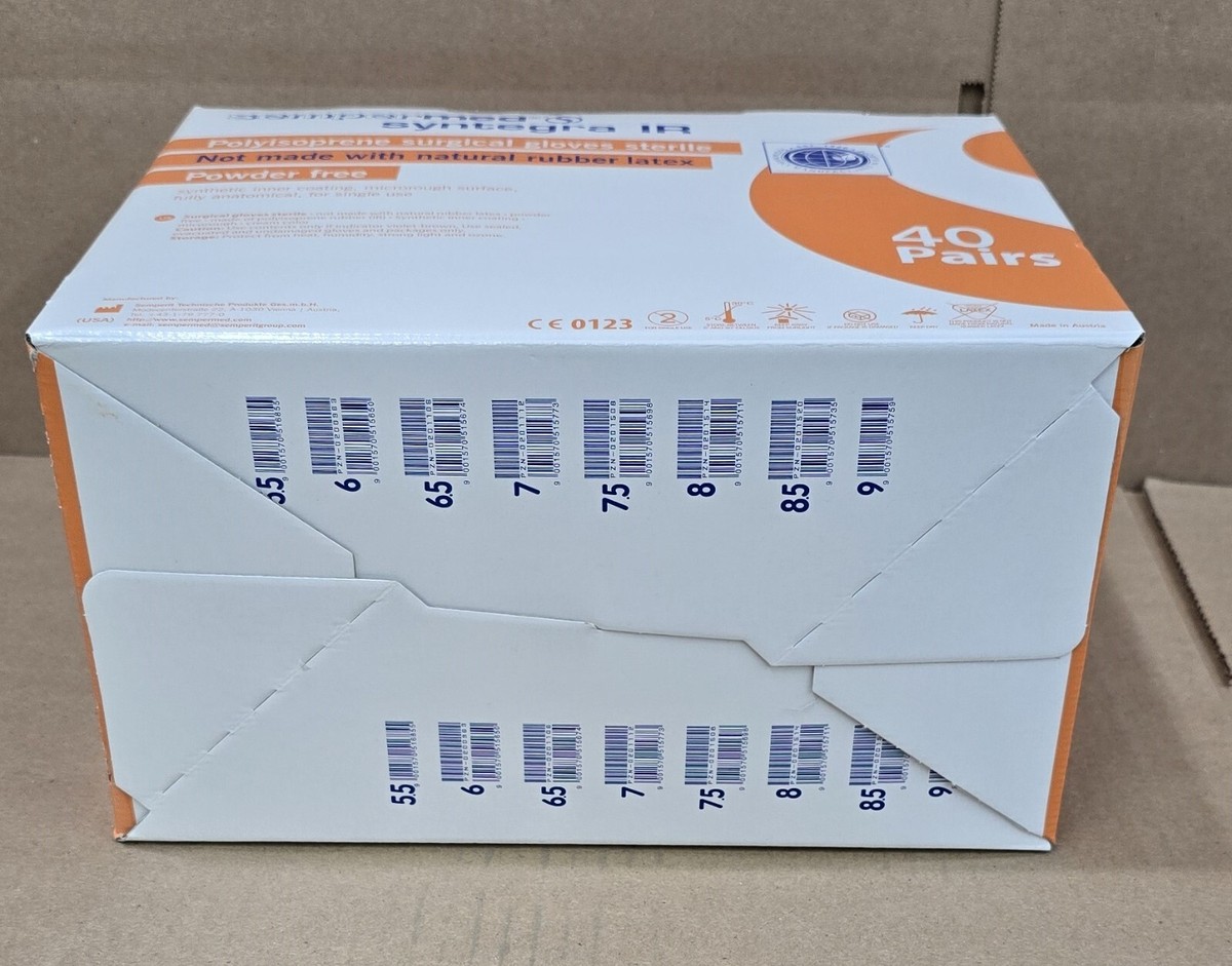 Sempermed Syntegra IR Polyisoprene Surgical Gloves Sterile Size 7