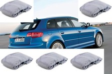 TELO COPRIAUTO TELATO FELPATO AUDI A3 SPORTBACK ANNO 2014 IMPERMEABILE ZIP GUIDA
