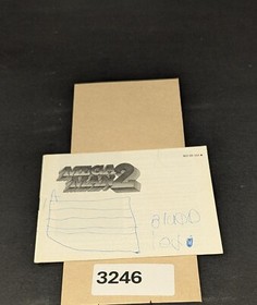 Mega Man 2 - Nintendo NES- Manual Only **NO GAME! *Damaged*