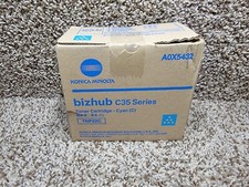 KONICA MINOLTA A0X5432 BR BIZHUB C35 - 1-TNP22C SD CYAN TONER NEW