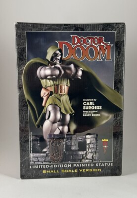 Marvel DR. DOOM 7.5  Inch Small Scale Statue Randy Bowen Maquette # d 3766/4000