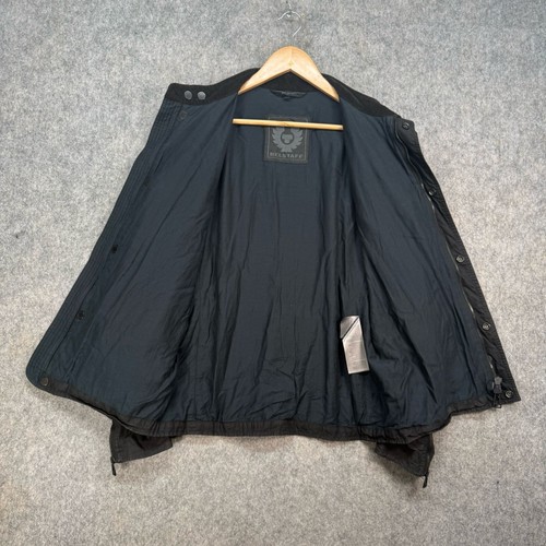 Belstaff Jacke Herren Größe UK Größe M schwarz gewachste Baumwolle Fieldmaster Utility Mod - Bild 5 von 20