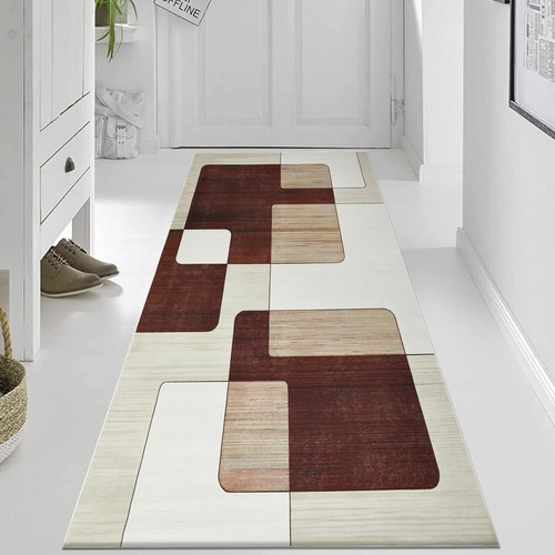 Non-Slip Long Hallway Runner Rug Bedroom Carpet Washable Rugs Kitchen Floor Mats - Picture 12 of 134