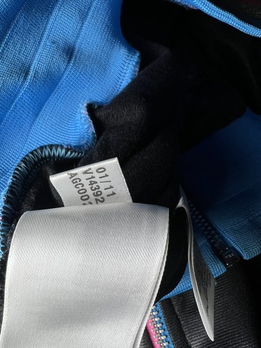 Adidas Chile 62 Sudadera Lustroso Mujer Negro Con Azul/ Rosa TALLA S Chaqueta - Imagen 10 de 15