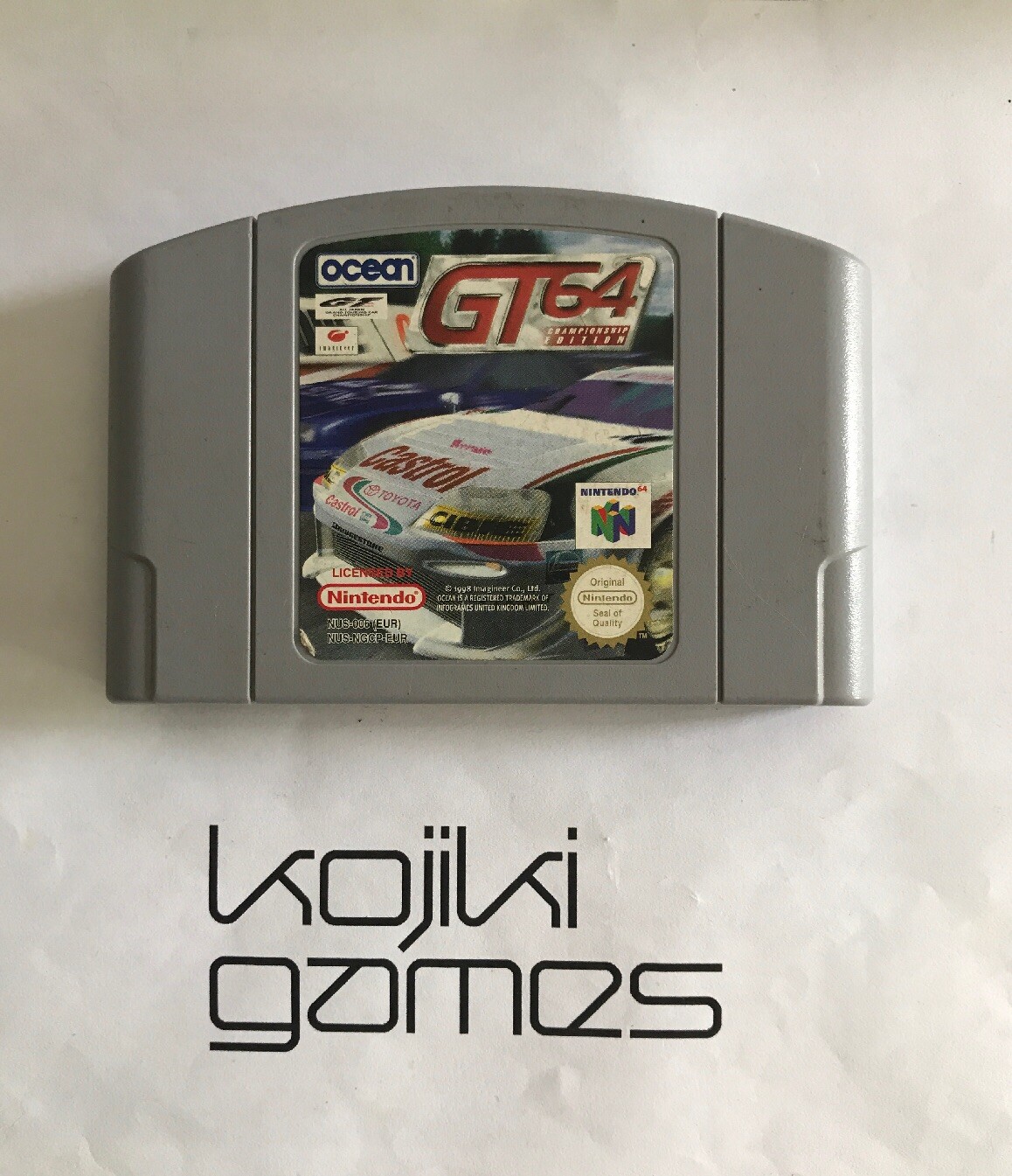 GT64 NINTENDO 64  N64 PAL FR LOOSE BON ÉTAT GT 64 Championship Édition