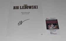 MARK PELLEGRINO SIGNED THE BIG LEBOWSKI FULL MOVIE SCRIPT JSA COA