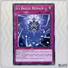 Icy Breeze Refrain - BLVO-EN072 - Common 1st Edition Yugioh