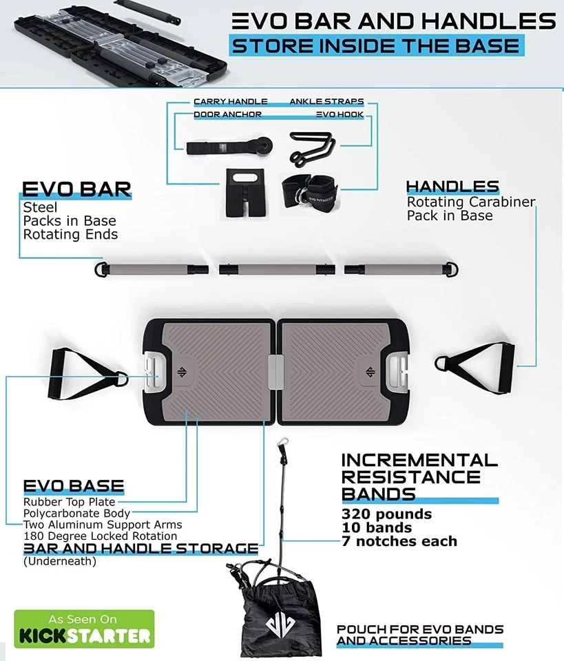 Sistema de gimnasio en casa multifuncional estación de entrenamiento corporal resistencia peso Foto 2 de 4