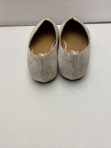 Band of Gypsies Jasmine Distressed Chenille White Flat Size 8 NWOB $ 198 - Picture 9 of 9